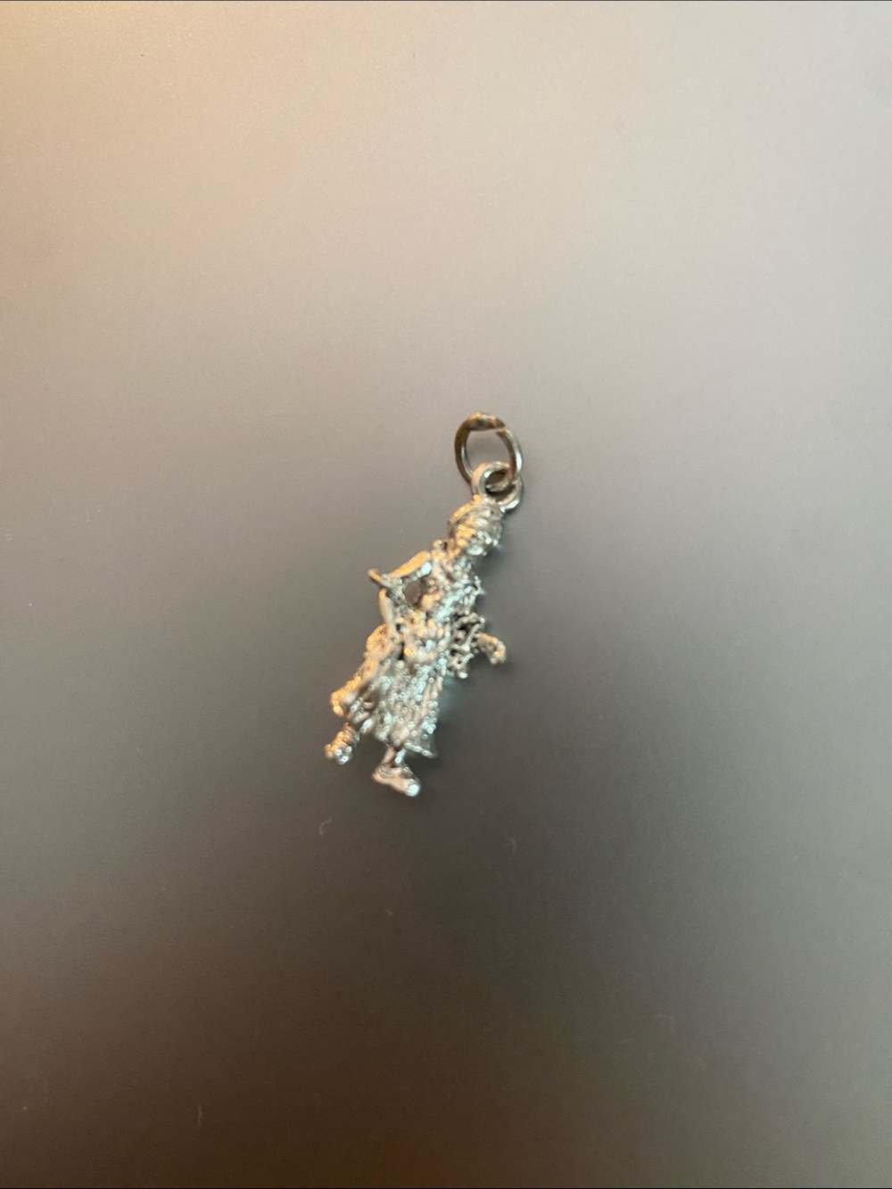 RARE retired Felicity American Girl Charm, sterling silver, excellent condition